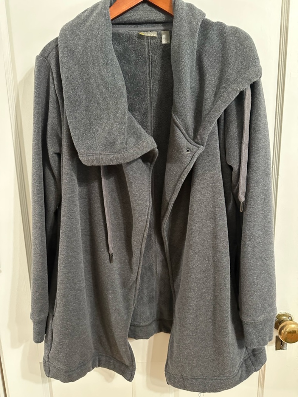 Zella Cozy Fleece Yoga Coatigan